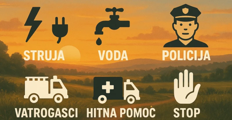 Servisne informacije, petak, 19. jun 2026. godine