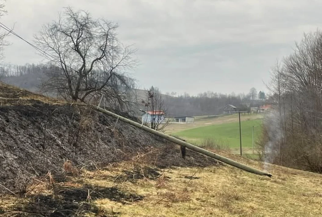 Požar izazvao prekid napajanja: Bez struje Šiljkovača, Nepeke i Šmrekovac