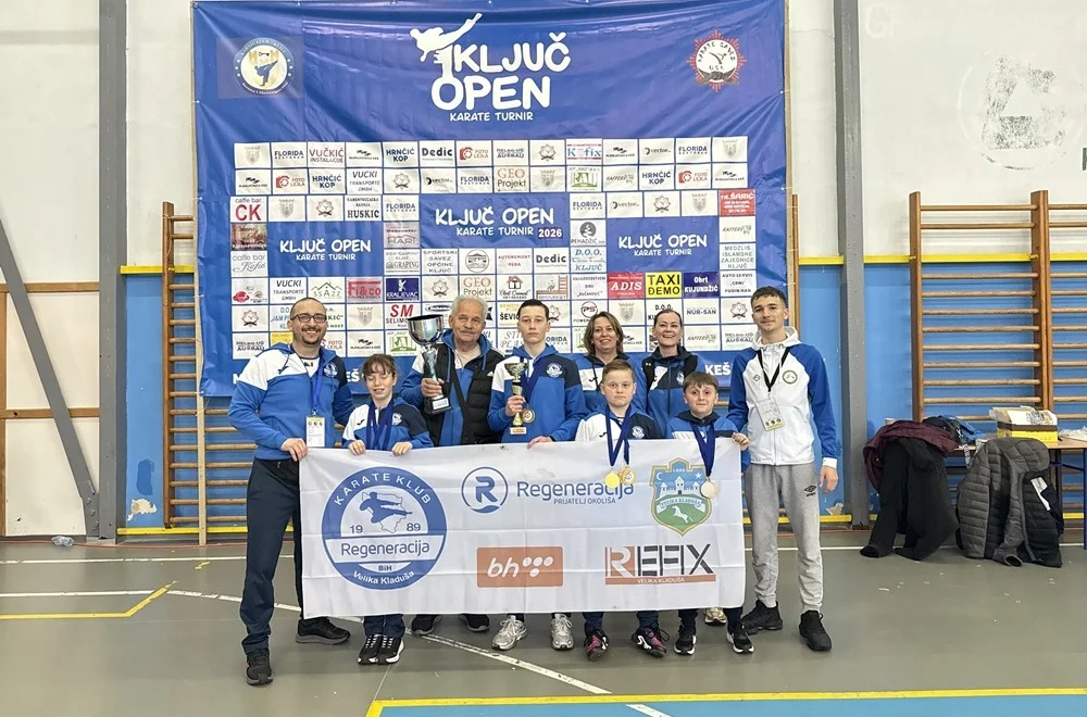 „Ključ Open 2026“: Berba medalja kladuških karataša