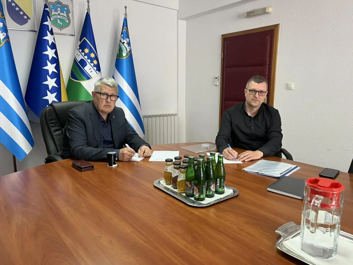 Načelnik Horvat potpisao ugovor o izvođenju radova na mašinskim instalacijama na objektu Gradske sportske dvorane