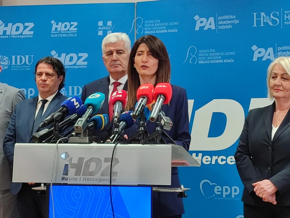 Darijana Filipović kandidat HDZ-a za člana Predsjedništva BiH iz reda hrvatskog naroda
