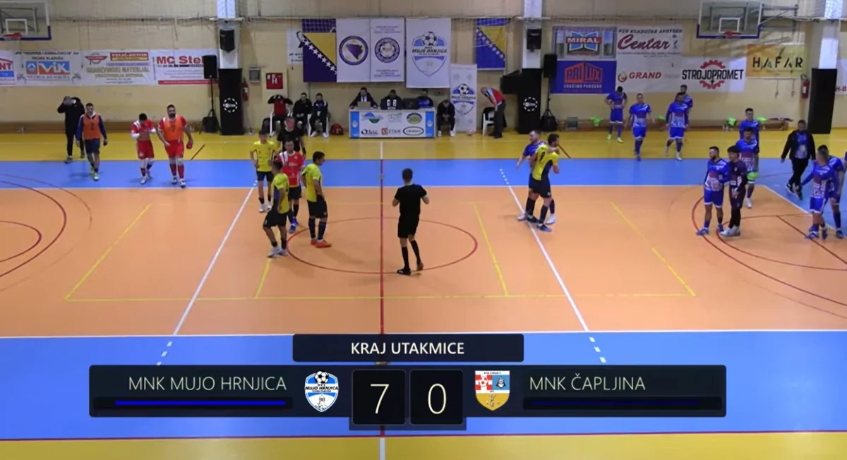 MNK “Mujo Hrnjica” deklasirao Čapljinu sa 7:0