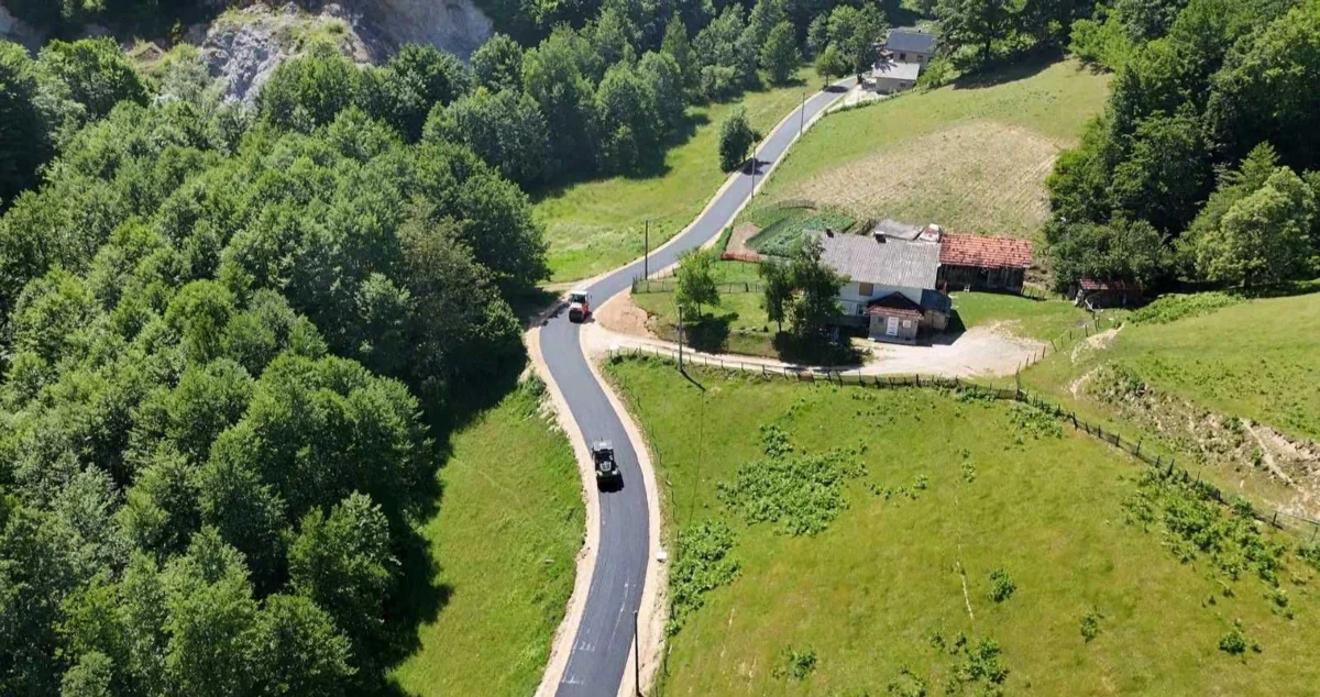 Završeni radovi na putnoj dionici Čaglica – Golubovići u dužini od oko 800 metara