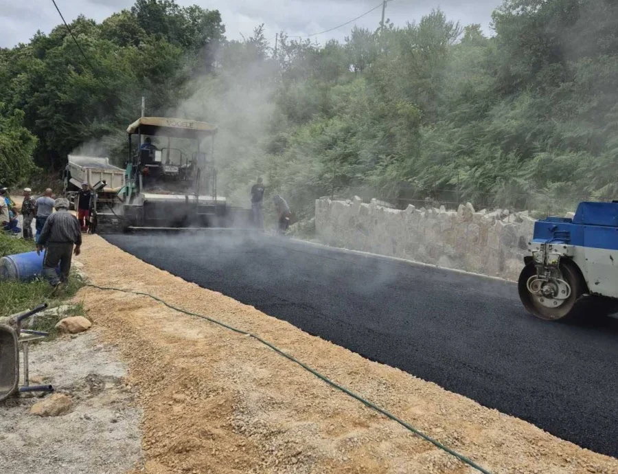 Radovi na sanaciji klizišta u naselju Kudići izvode se odgovarajućom dinamikom