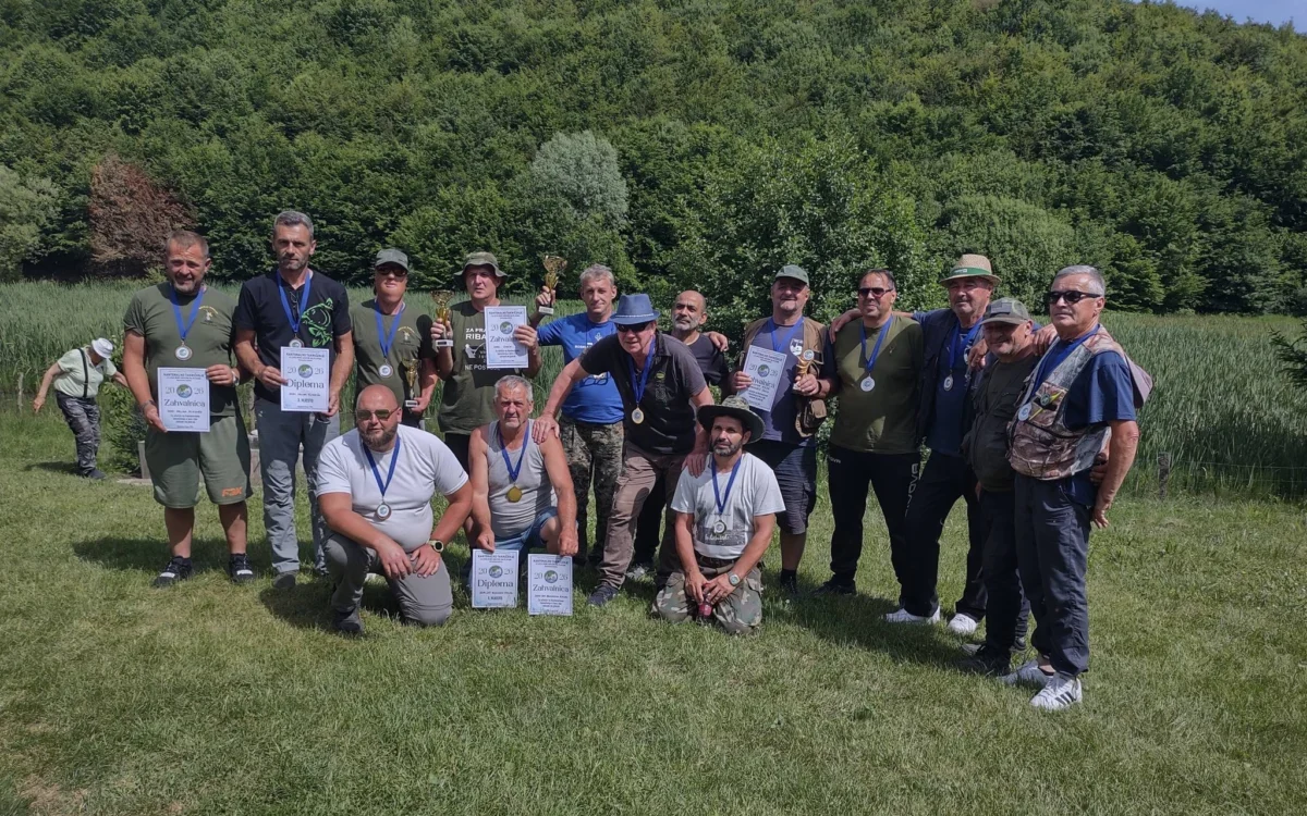 SSRI Velika Kladuša osvojio treće mjesto na kantonalnom takmičenju u ribolovu