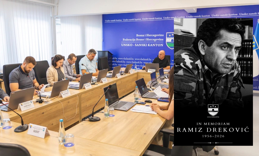 Vlada USK: U četvrtak Dan žalosti zbog generala Ramiza Drekovića