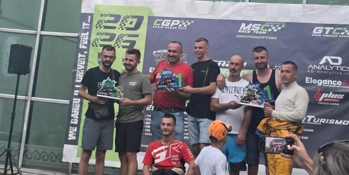 AMK Pro Drive Velika Kladuša osvojio treće mjesto na Grand Prixu Cazin 2026