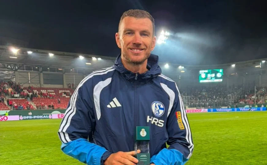 Čudesni Edin Džeko s dva gola i asistencijom odveo Schalke u šesnaestinu finala Kupa Njemačke