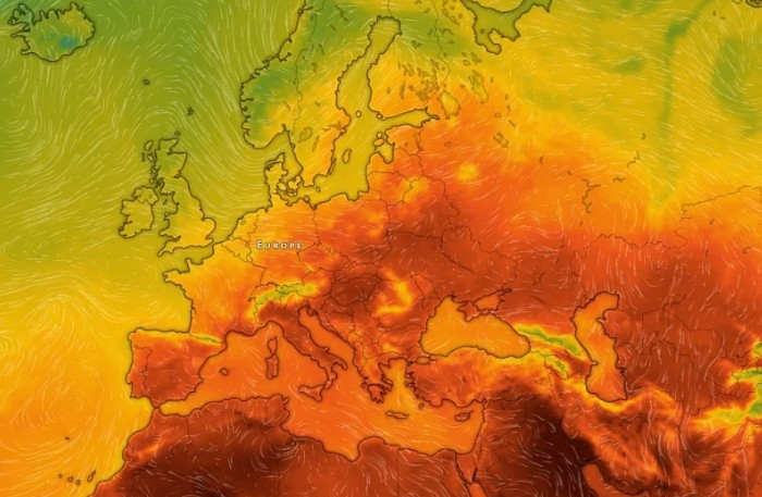 Evropa je u crvenoj zoni: Temperatura zraka ne prestaje rasti, čak je i Austrija oborila rekord
