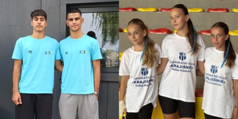 Kadeti Krajišnika u reprezentaciji USK-a, mlade košarkašice na kampu u Novom Sadu