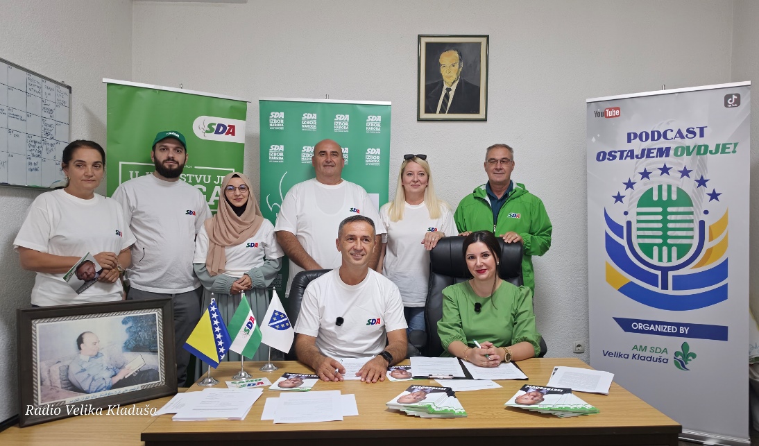 OO SDA Velika Kladuša otpočela izbornu kampanju uz slogan “Samo SDA”
