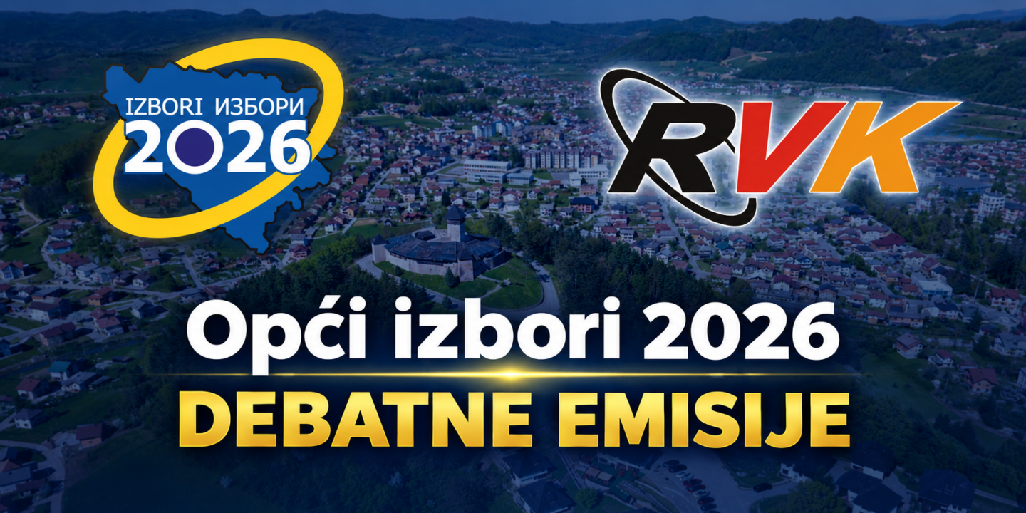 Opći izbori 2026: Debatne emisije RVK od 21. do 24. septembra