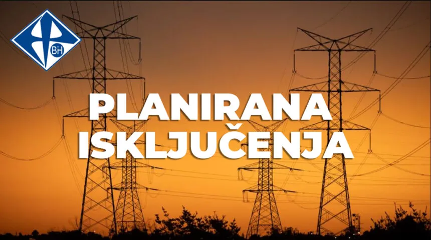 Najavljeni prekidi u elektronapajanju za 14., 15. i 16. septembar