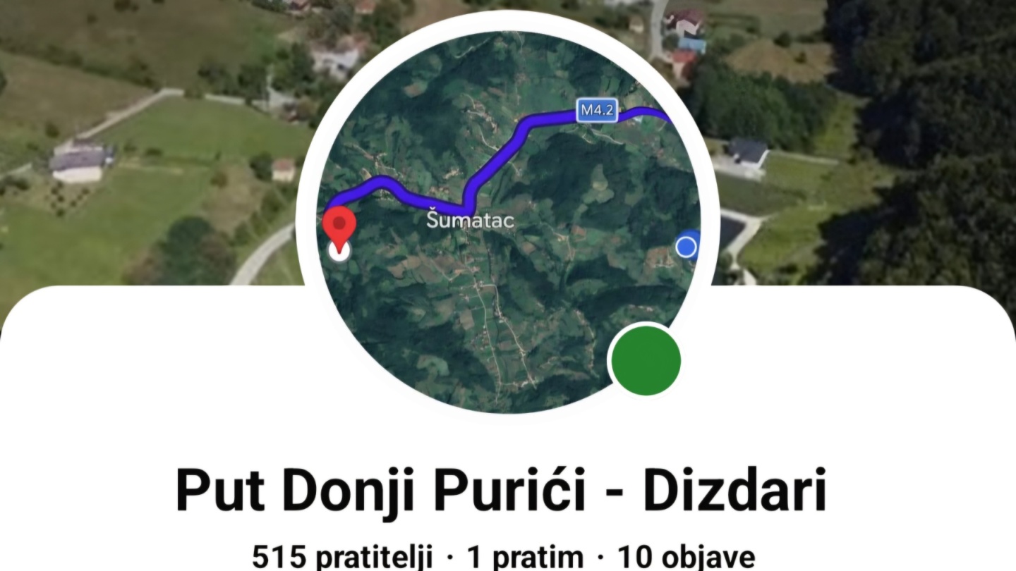 U toku akcija prikupljanja novčanih sredstava za izgradnju puta Donji Purići – Dizdari